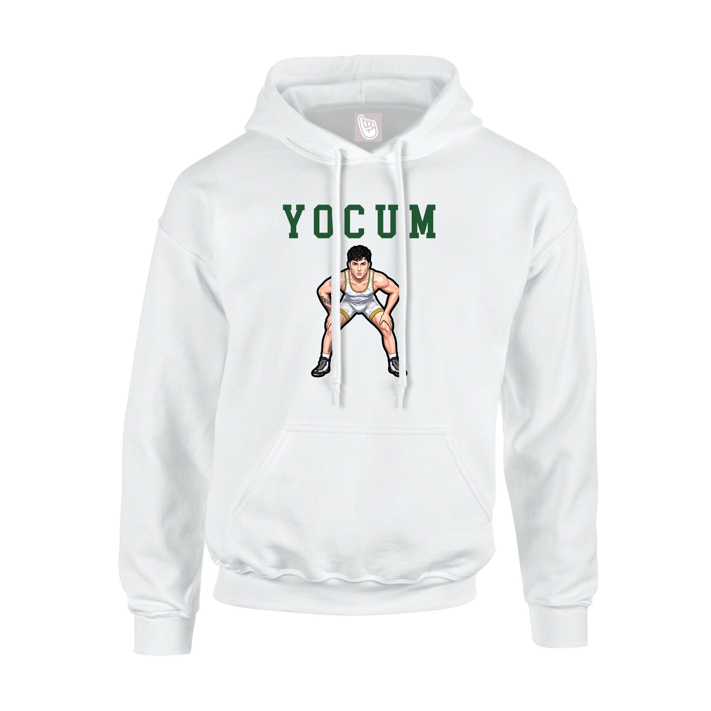 Hoodie — Shirsey in White