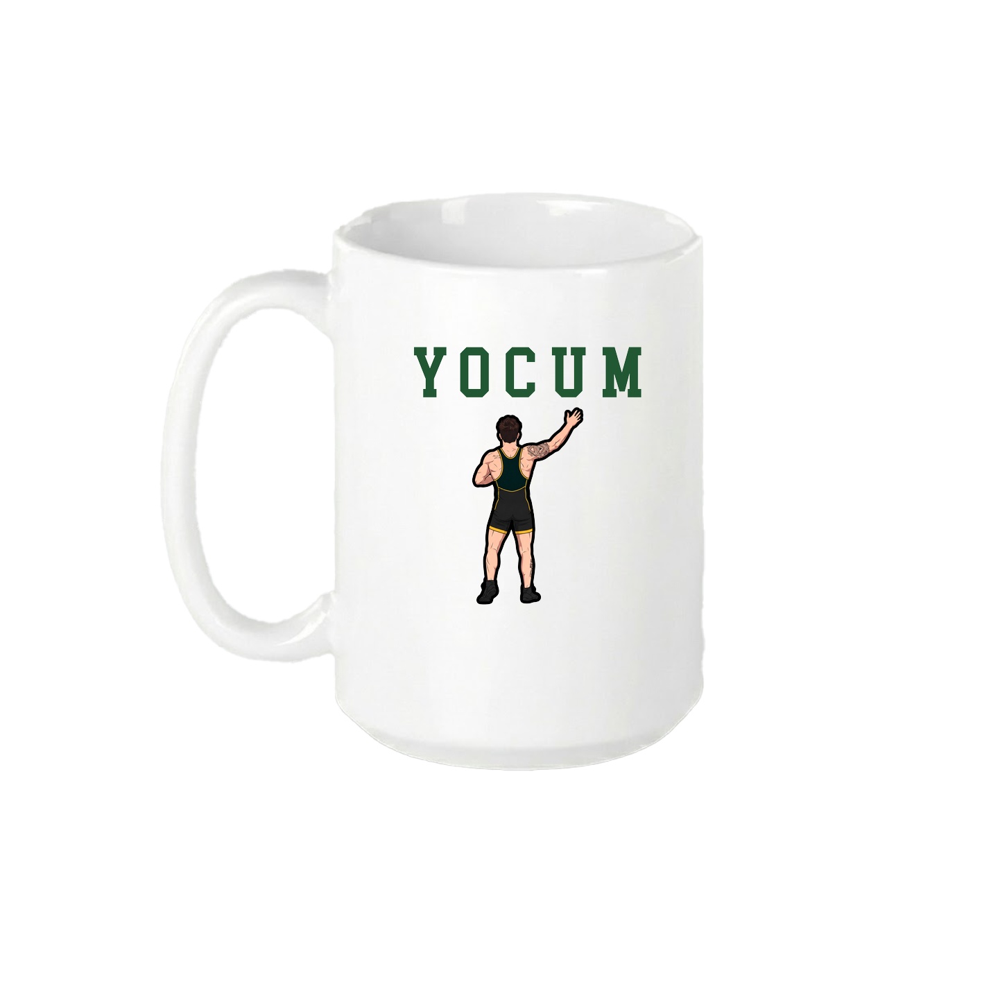 15oz Coffee Mug — Shirsey in White
