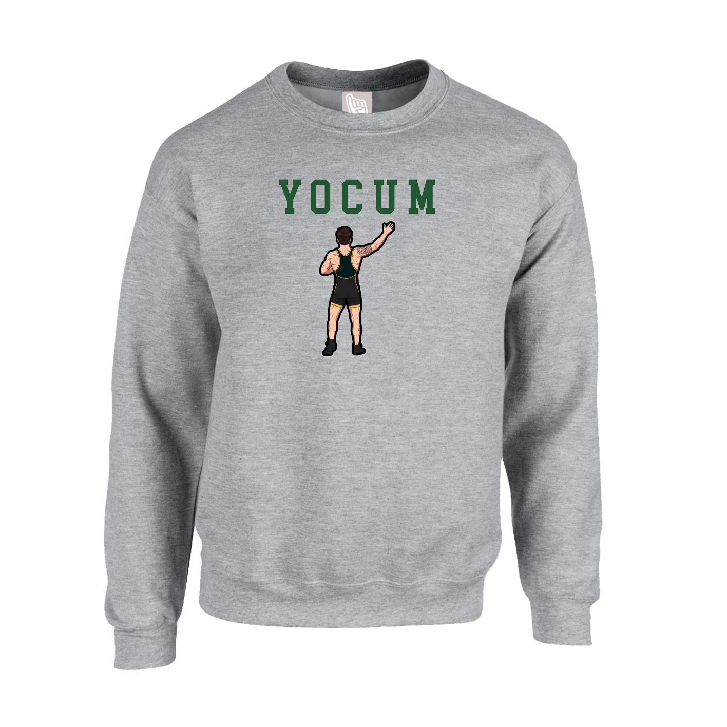 Fleece Crew — Shirsey in Grey