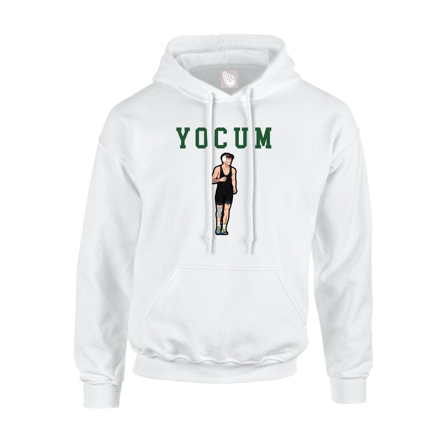 Youth Hoodie — Shirsey in White