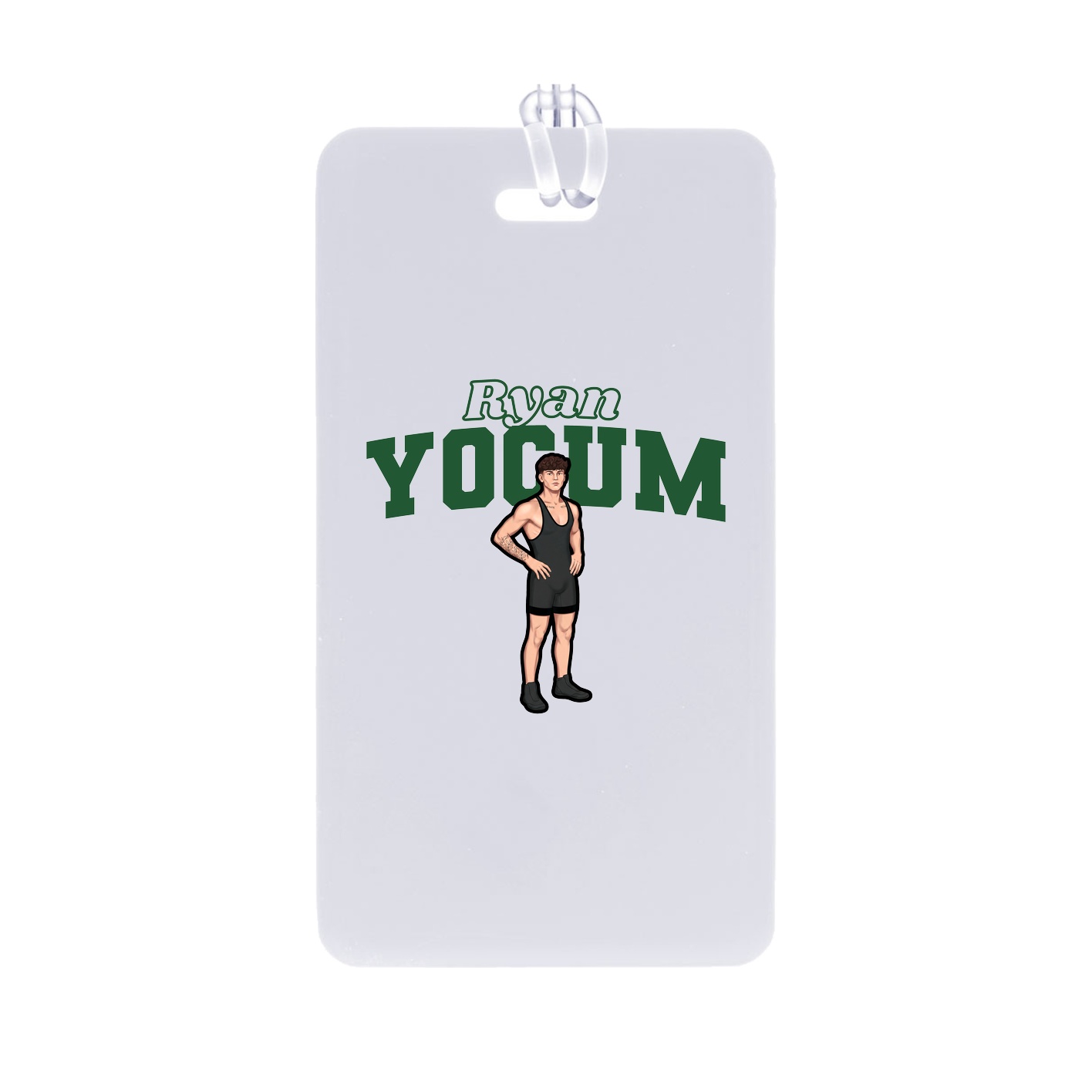 Bag Tag — Name Arch in Classic