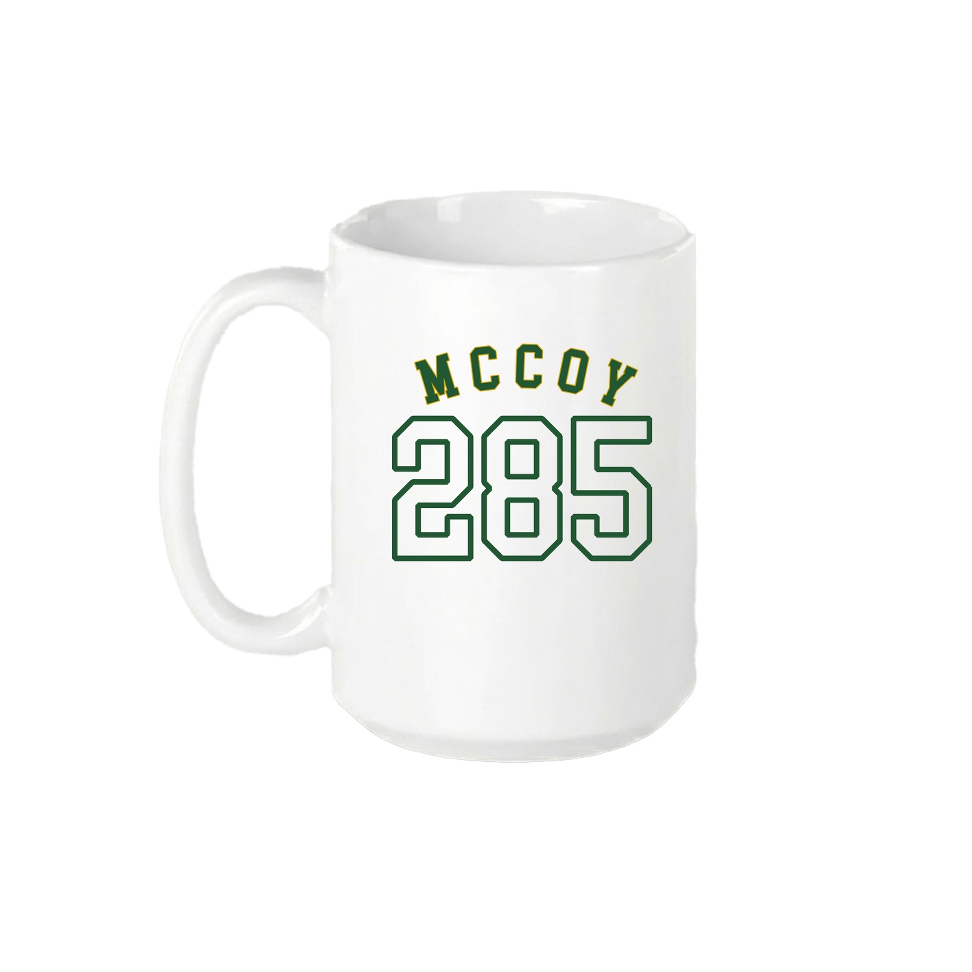 15oz Coffee Mug — Shirsey Arch in White