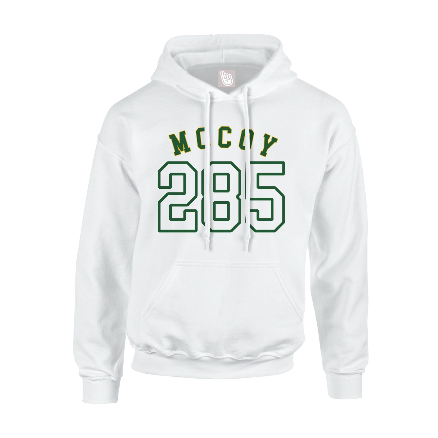 Hoodie — Shirsey Arch in White