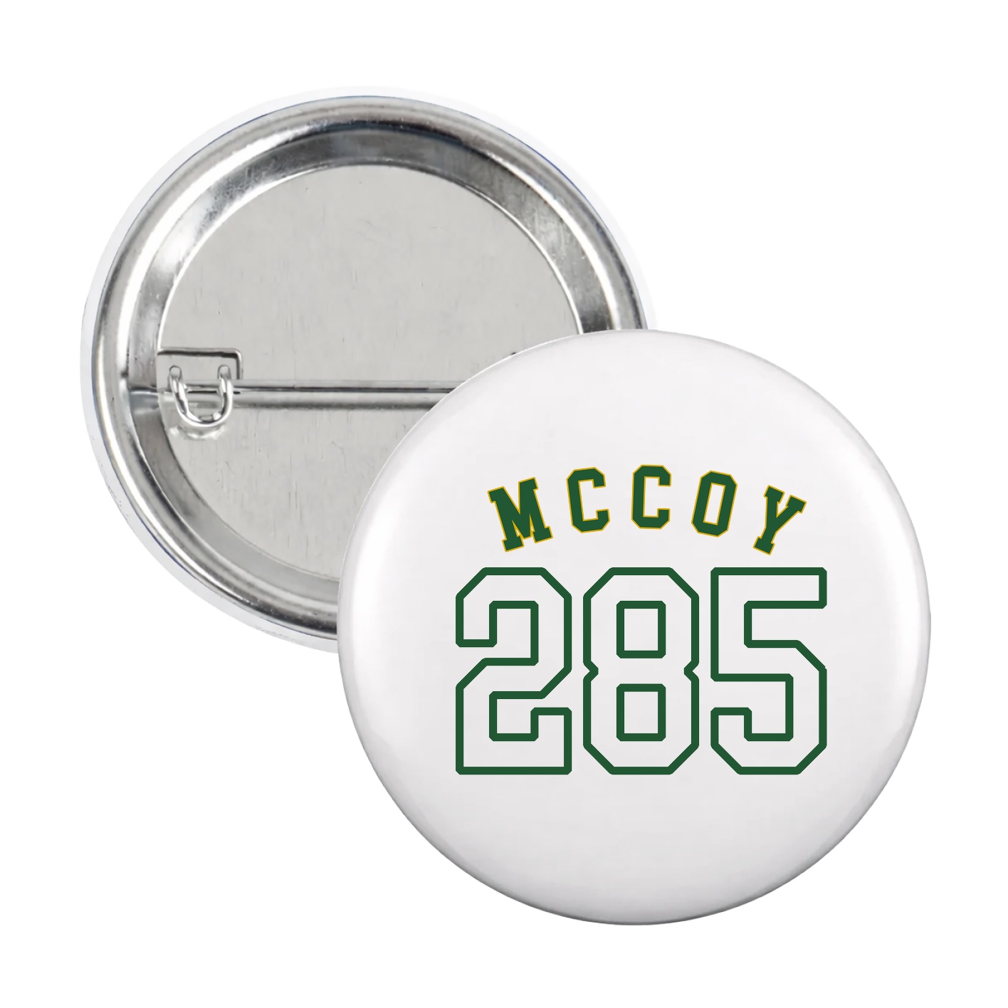 Game Day Button — Shirsey Arch in White
