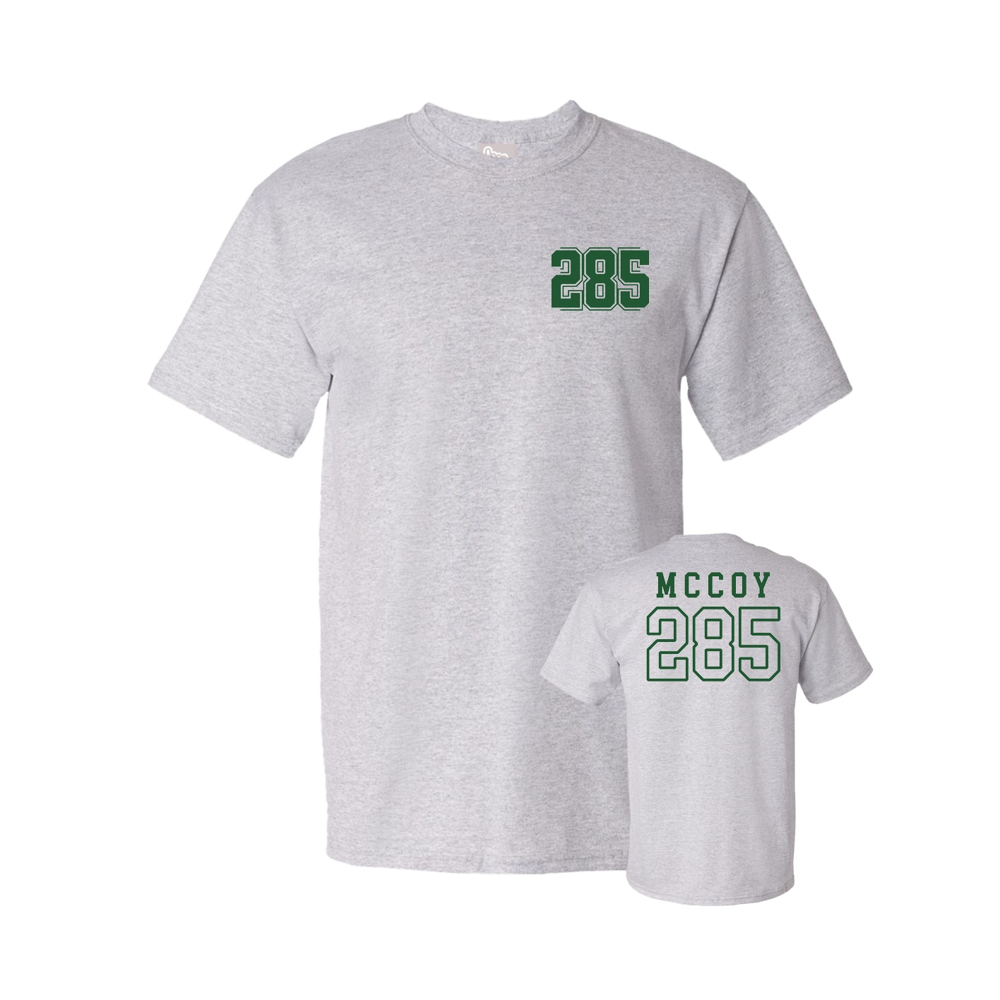 Tee — Chest Back in Grey