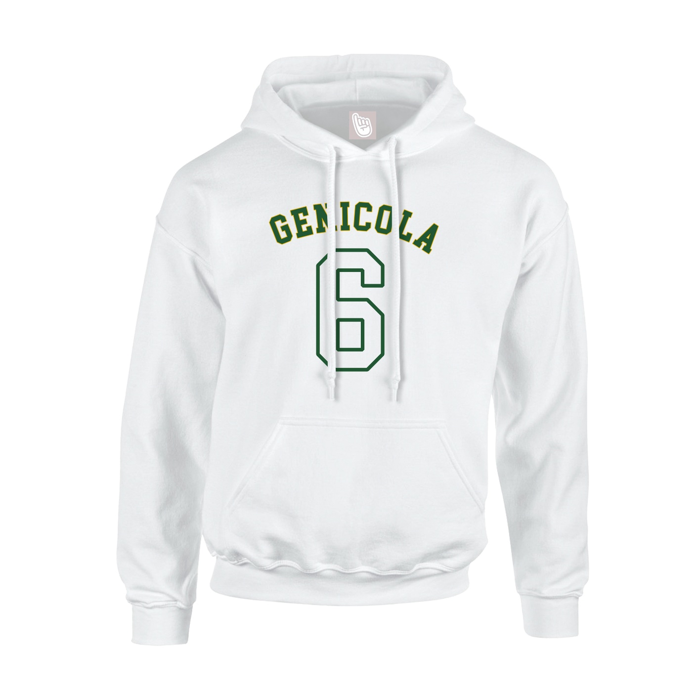 Hoodie — Shirsey Arch in White