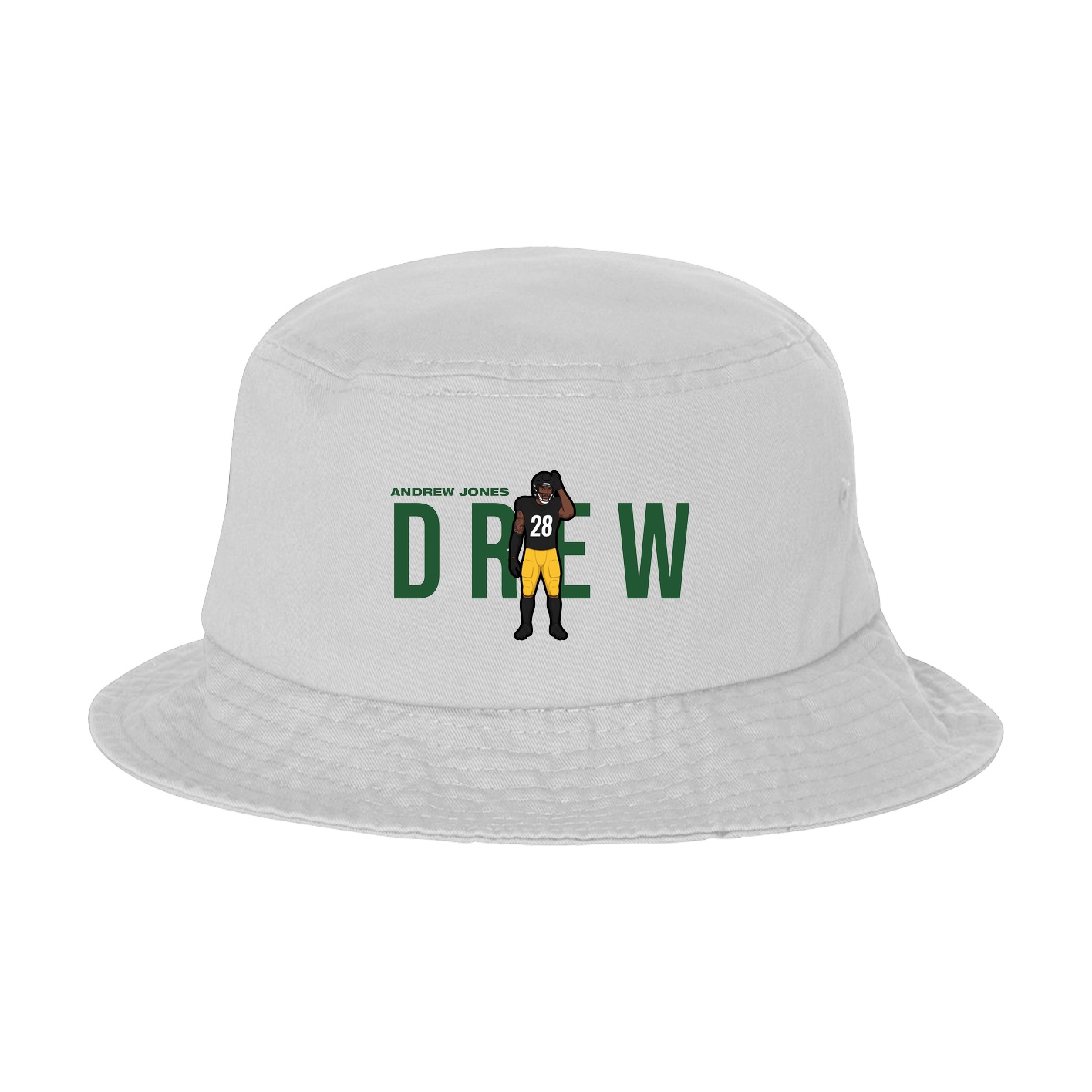Bucket Cap — Player Name in White