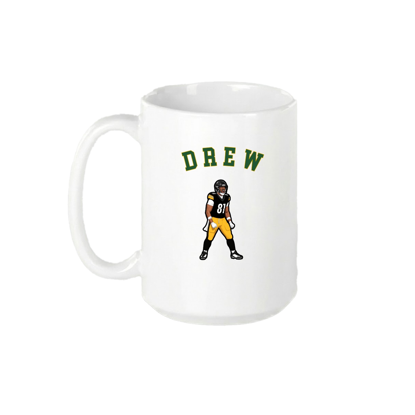 15oz Coffee Mug — Shirsey Arch in White