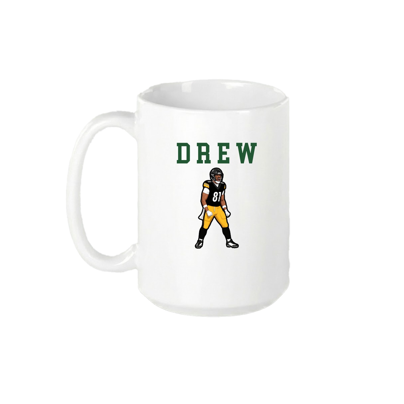 15oz Coffee Mug — Shirsey in White