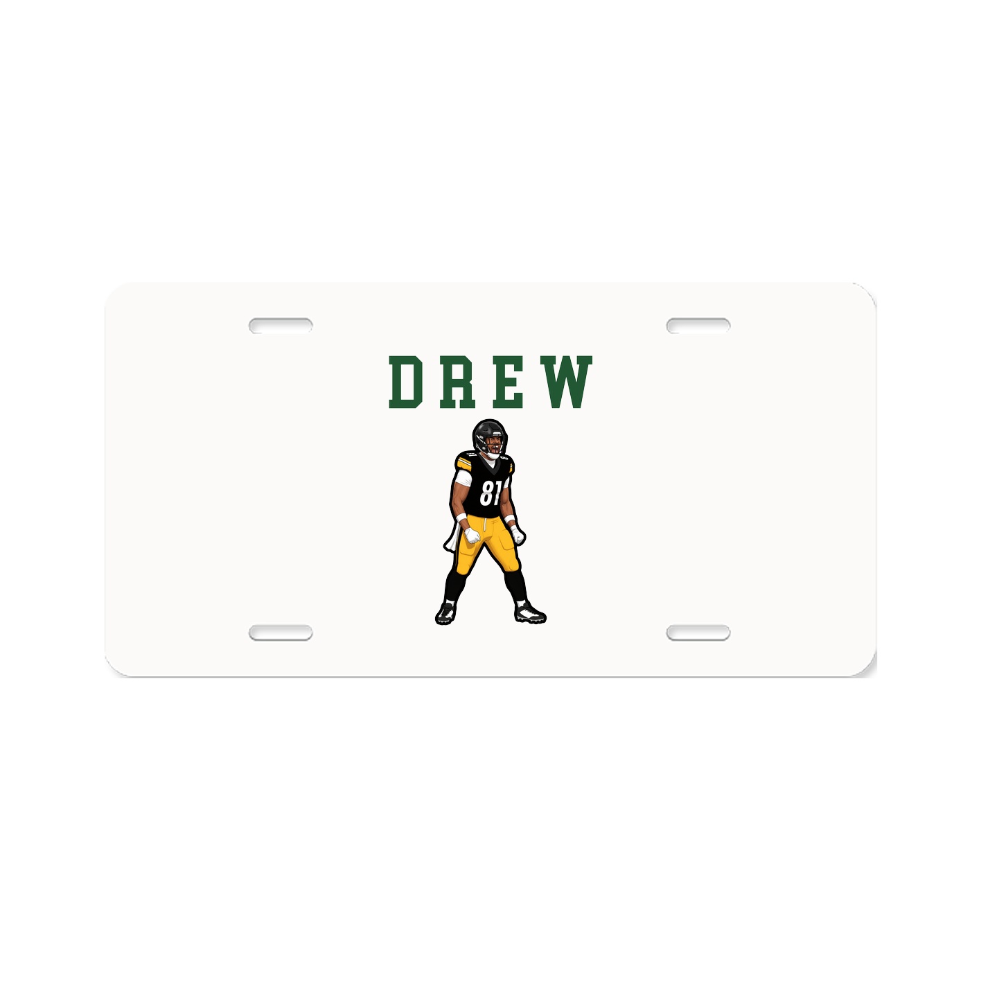 License Plate — Shirsey in Classic