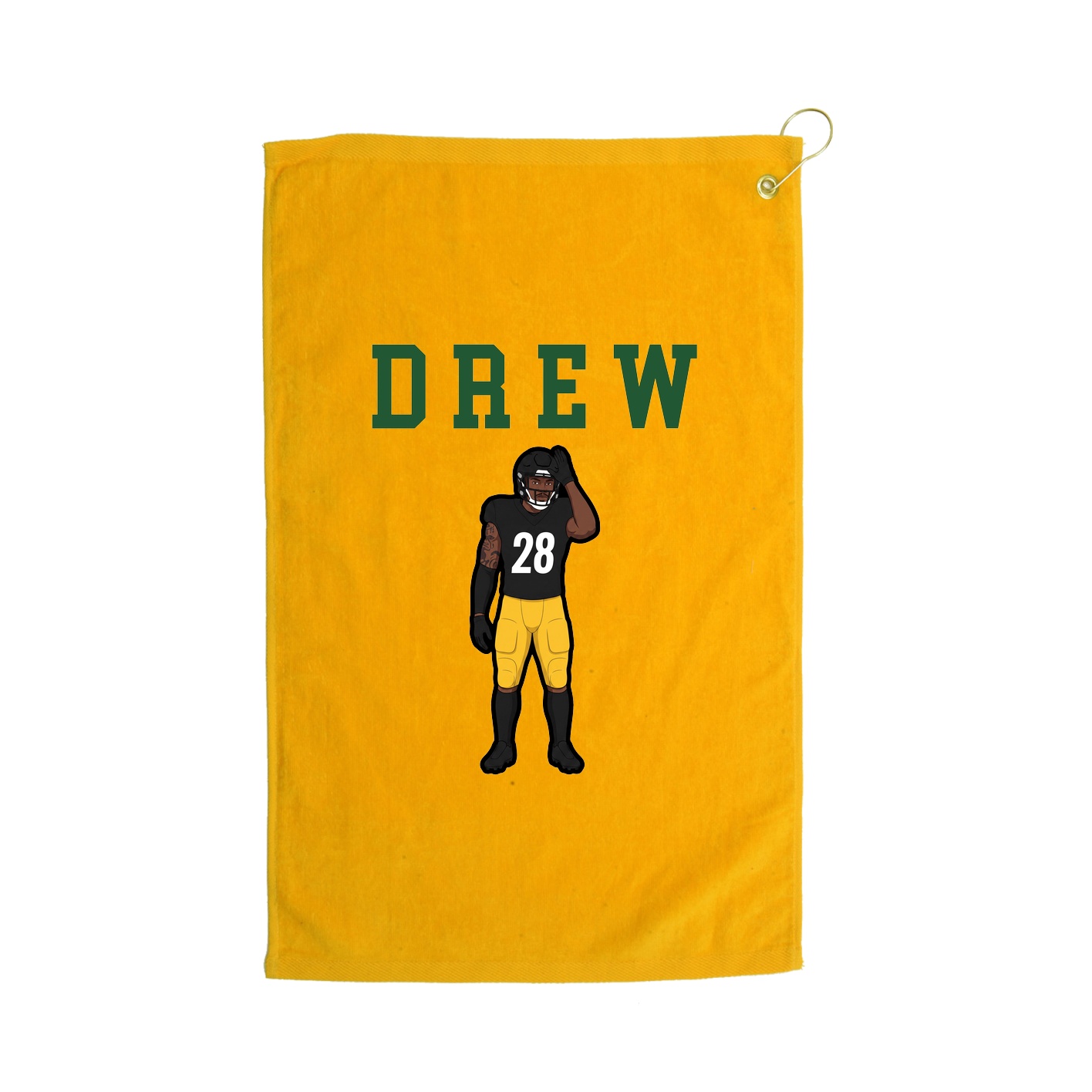 Golf Towel — Shirsey in Gold