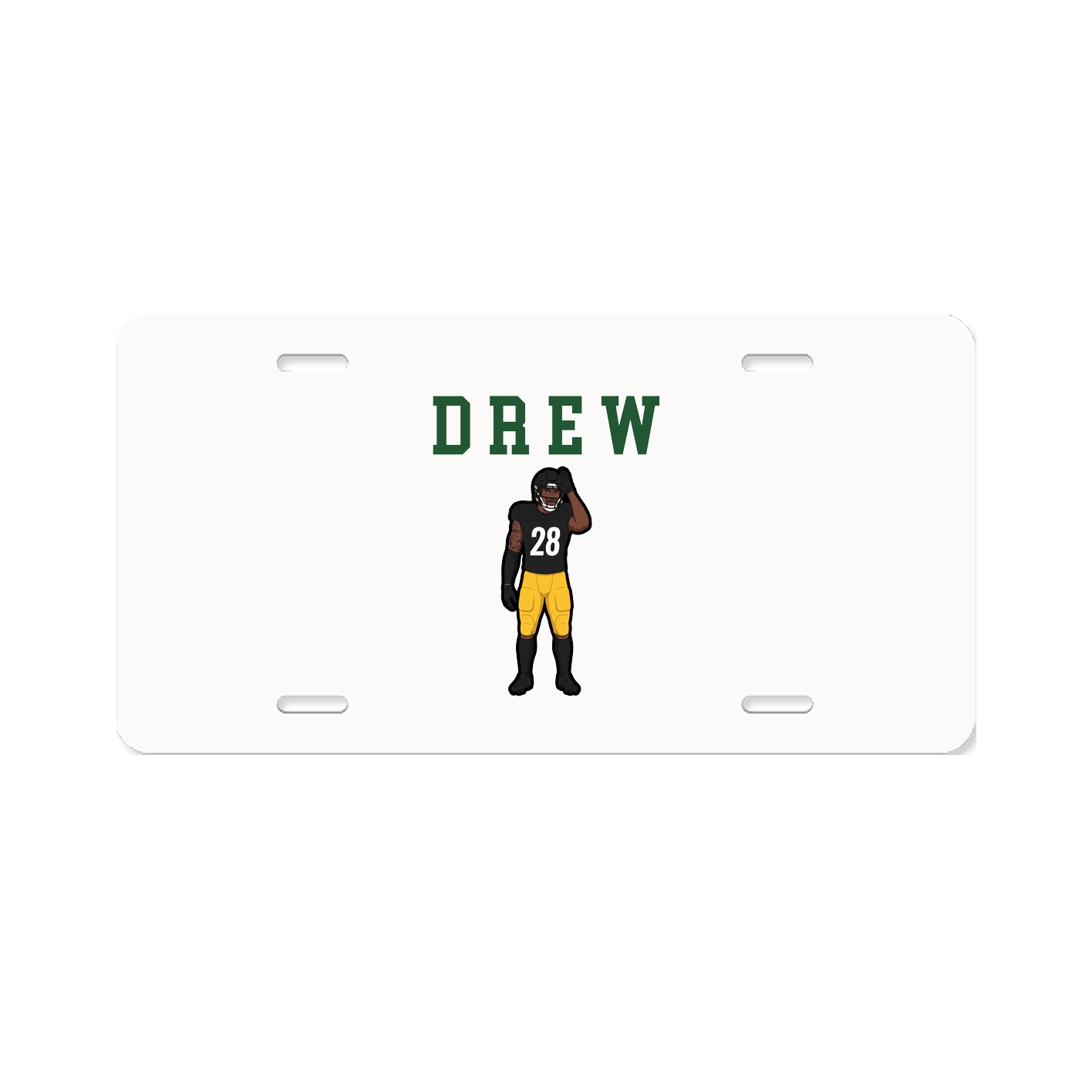 License Plate — Shirsey in Classic