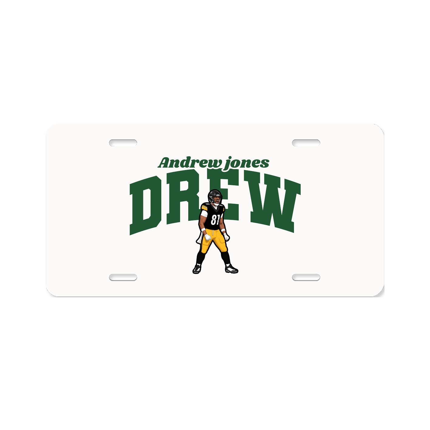 License Plate — Signature Arch in Classic