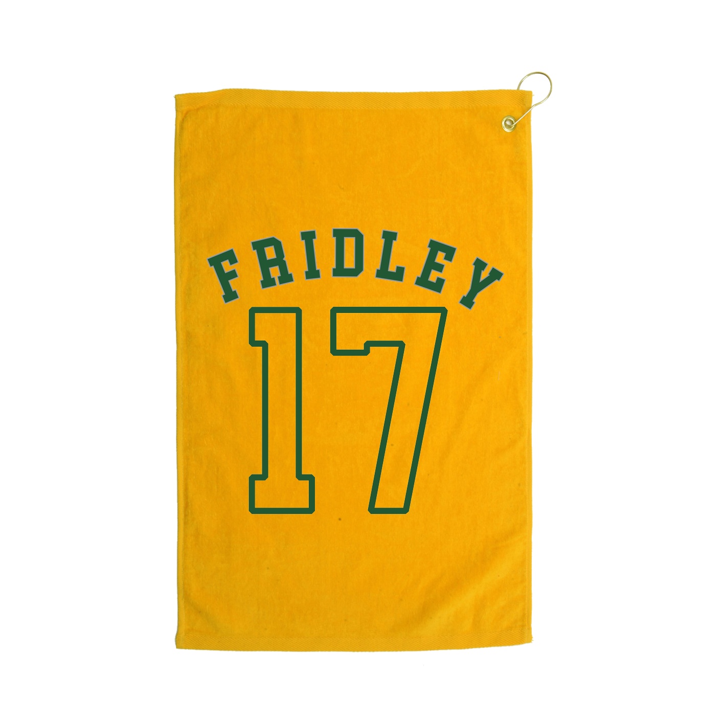 Golf Towel — Shirsey Arch in Gold