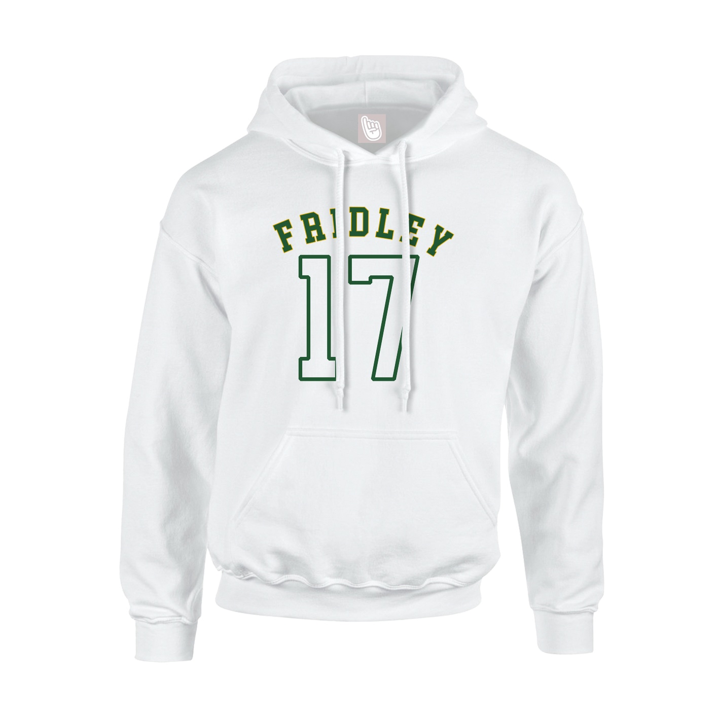 Hoodie — Shirsey Arch in White