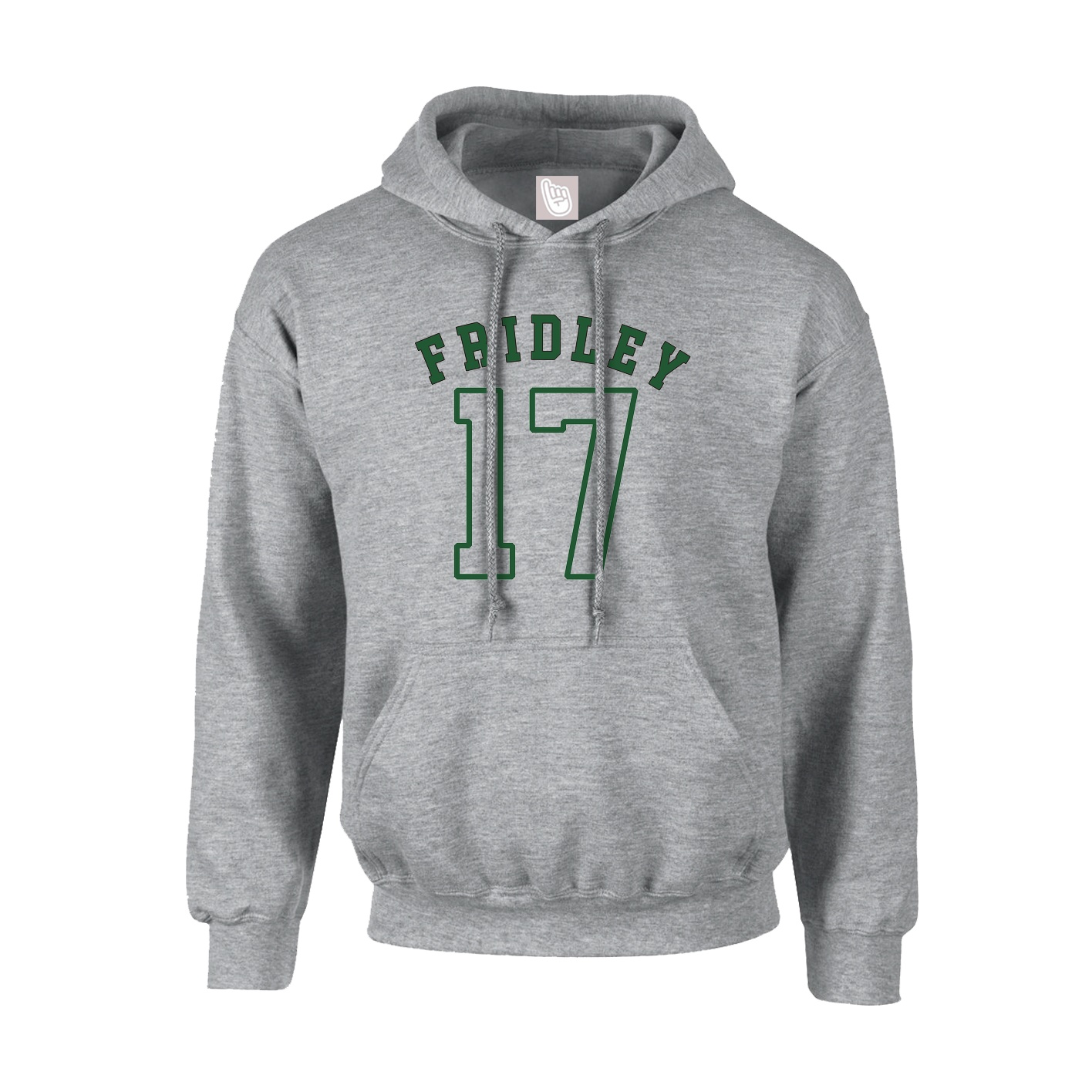 Youth Hoodie — Shirsey Arch in Grey