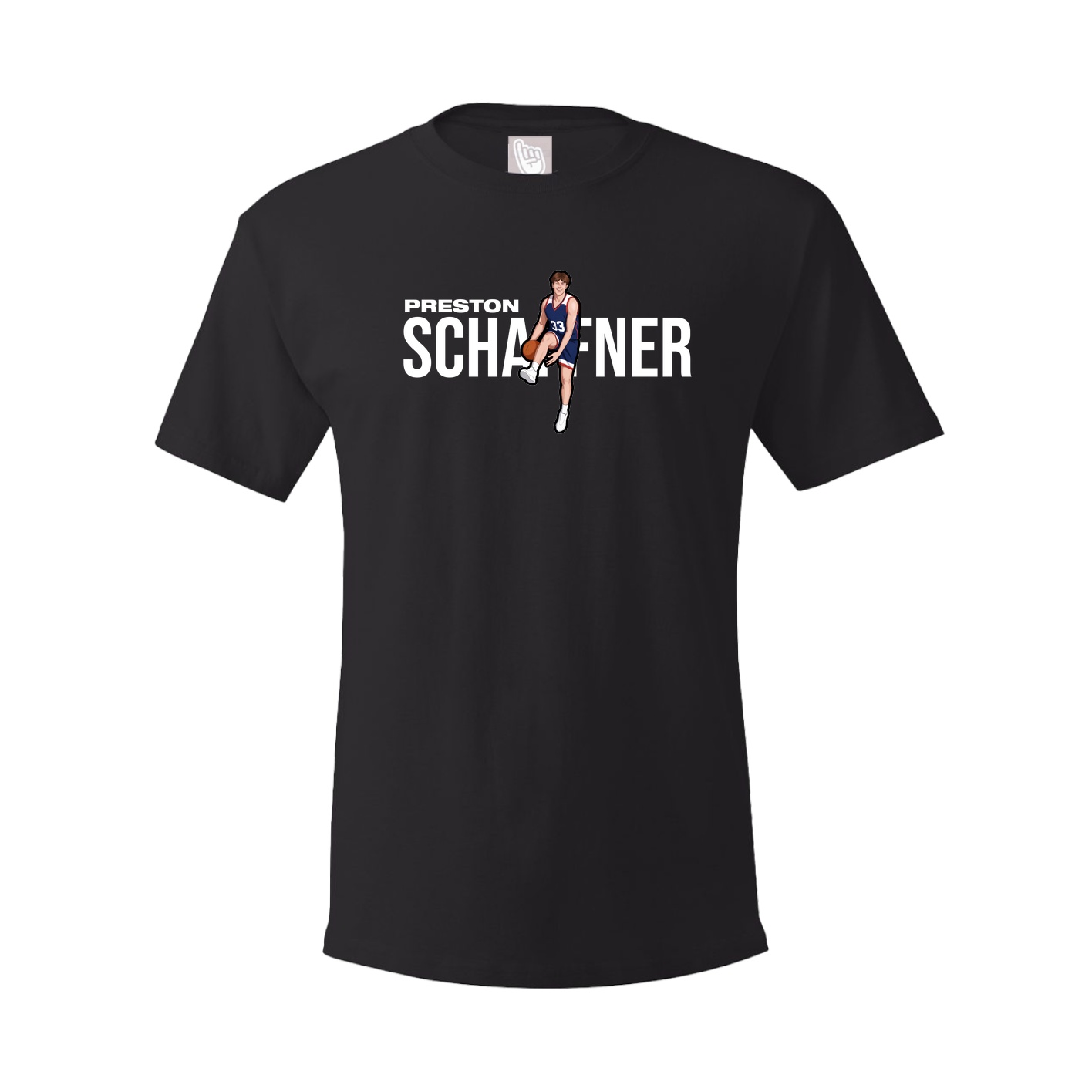 Youth Tee — Player Name in Black