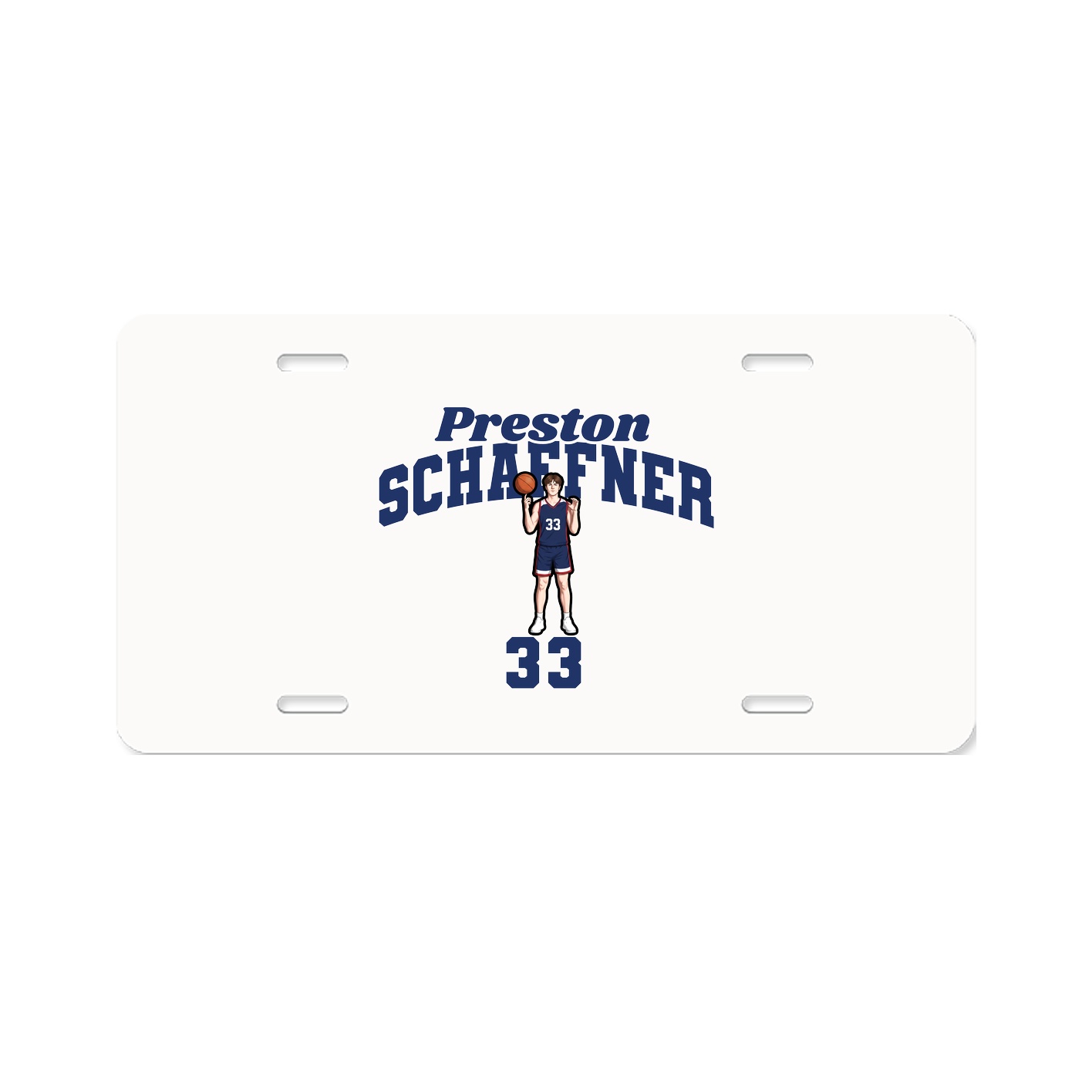License Plate — Signature Arch in Classic