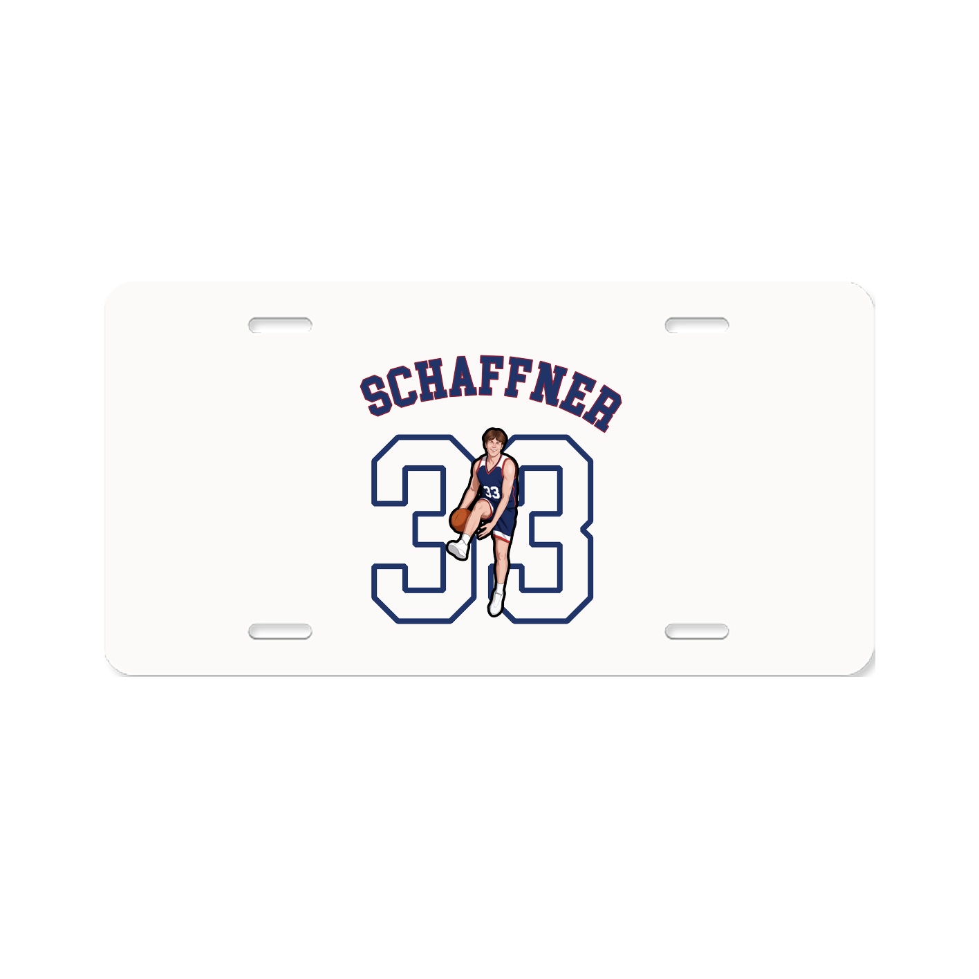 License Plate — Shirsey Arch in Classic