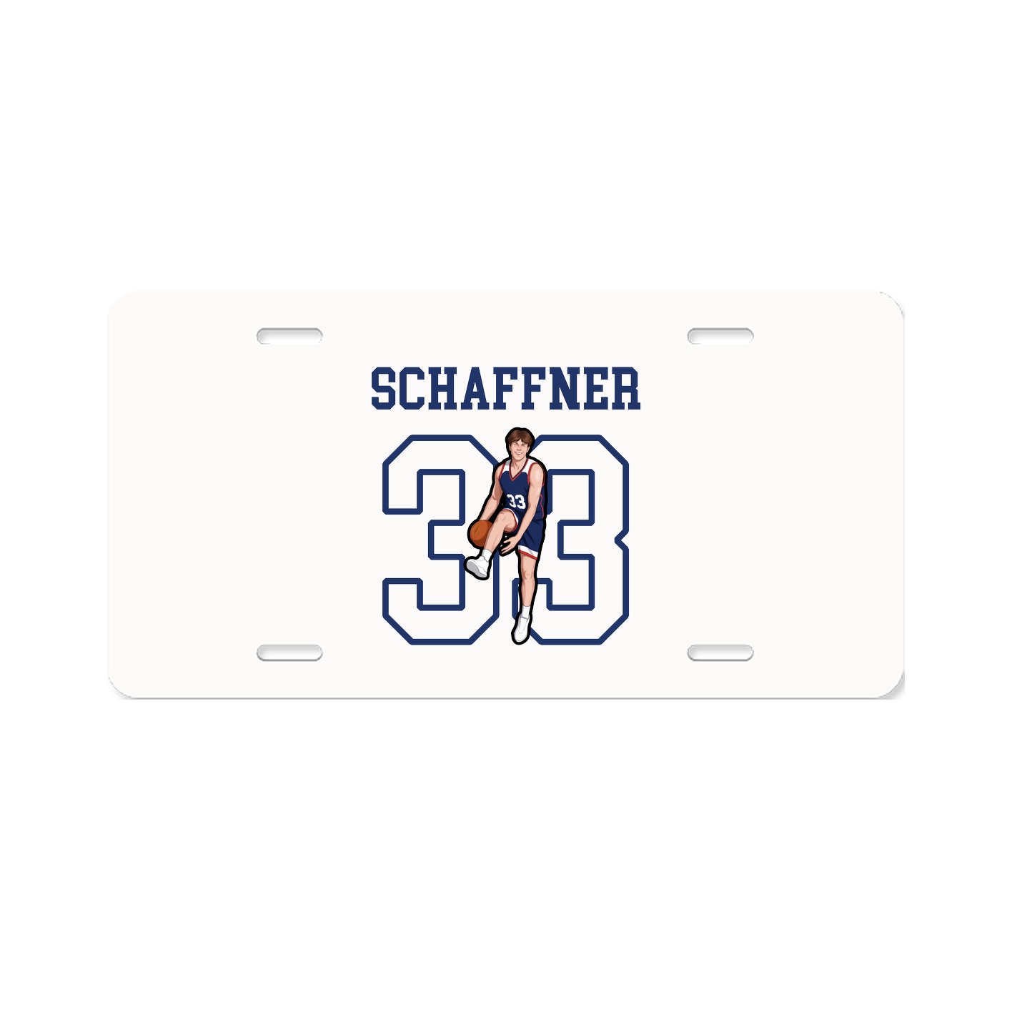 License Plate — Shirsey in Classic