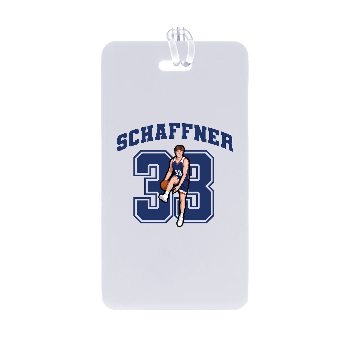 Bag Tag — Number in Classic