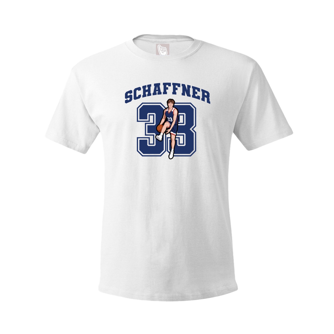 Tee — Number in White