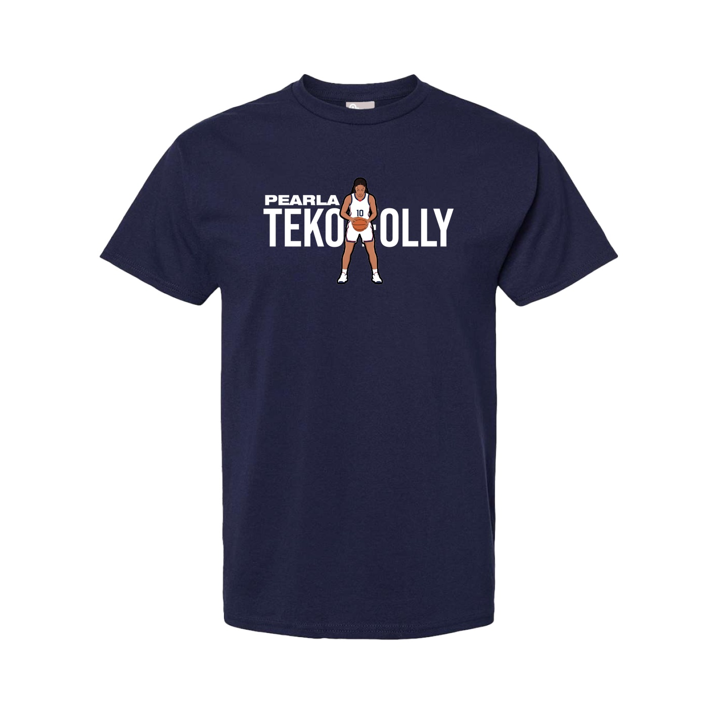 Youth Tee — Player Name in Navy