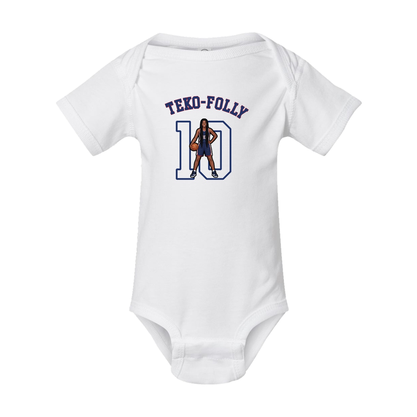 Baby Onesie — Shirsey Arch in White