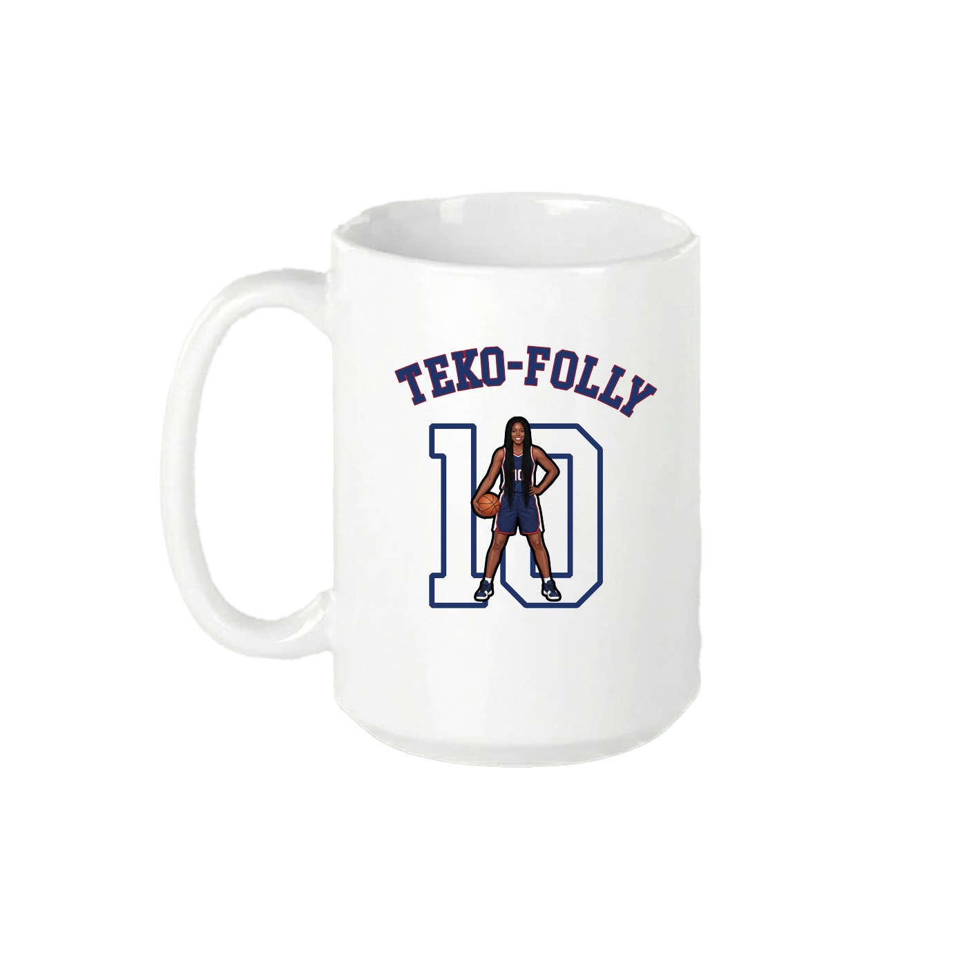 15oz Coffee Mug — Shirsey Arch in White