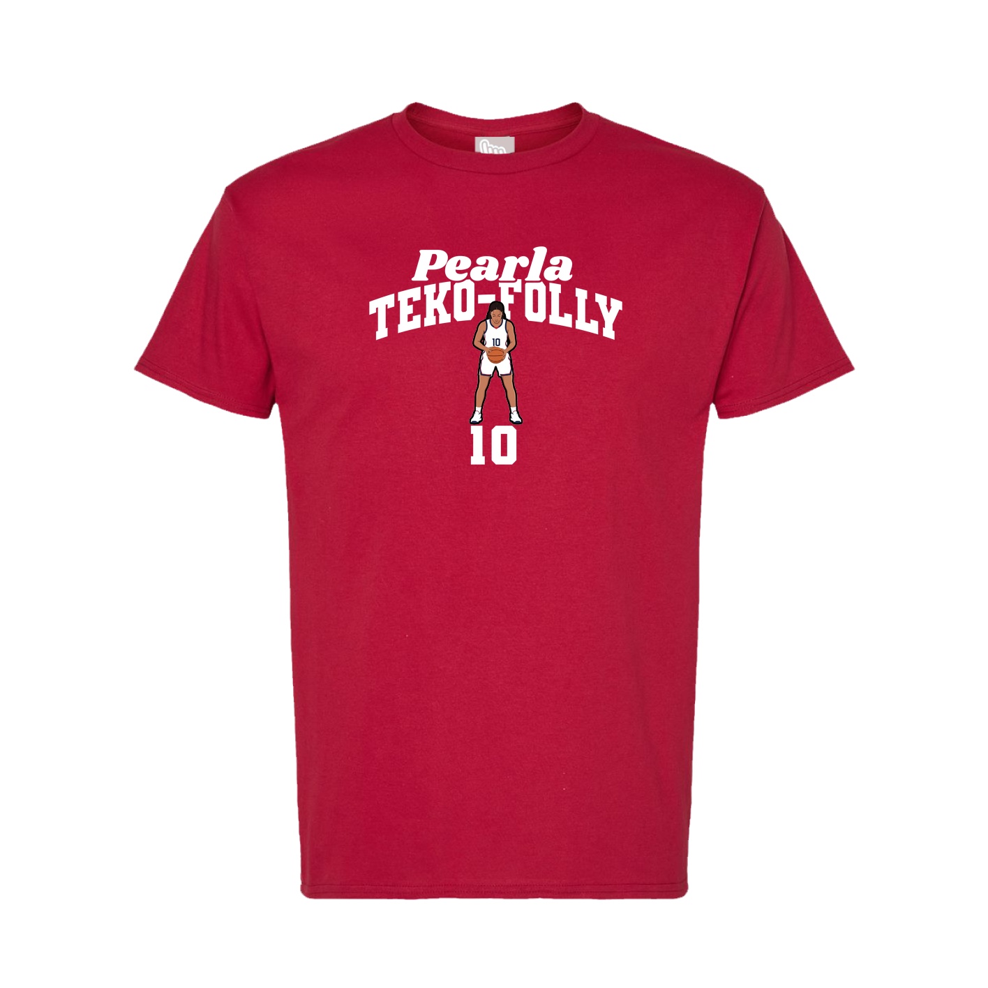 Tee — Signature Arch in Crimson