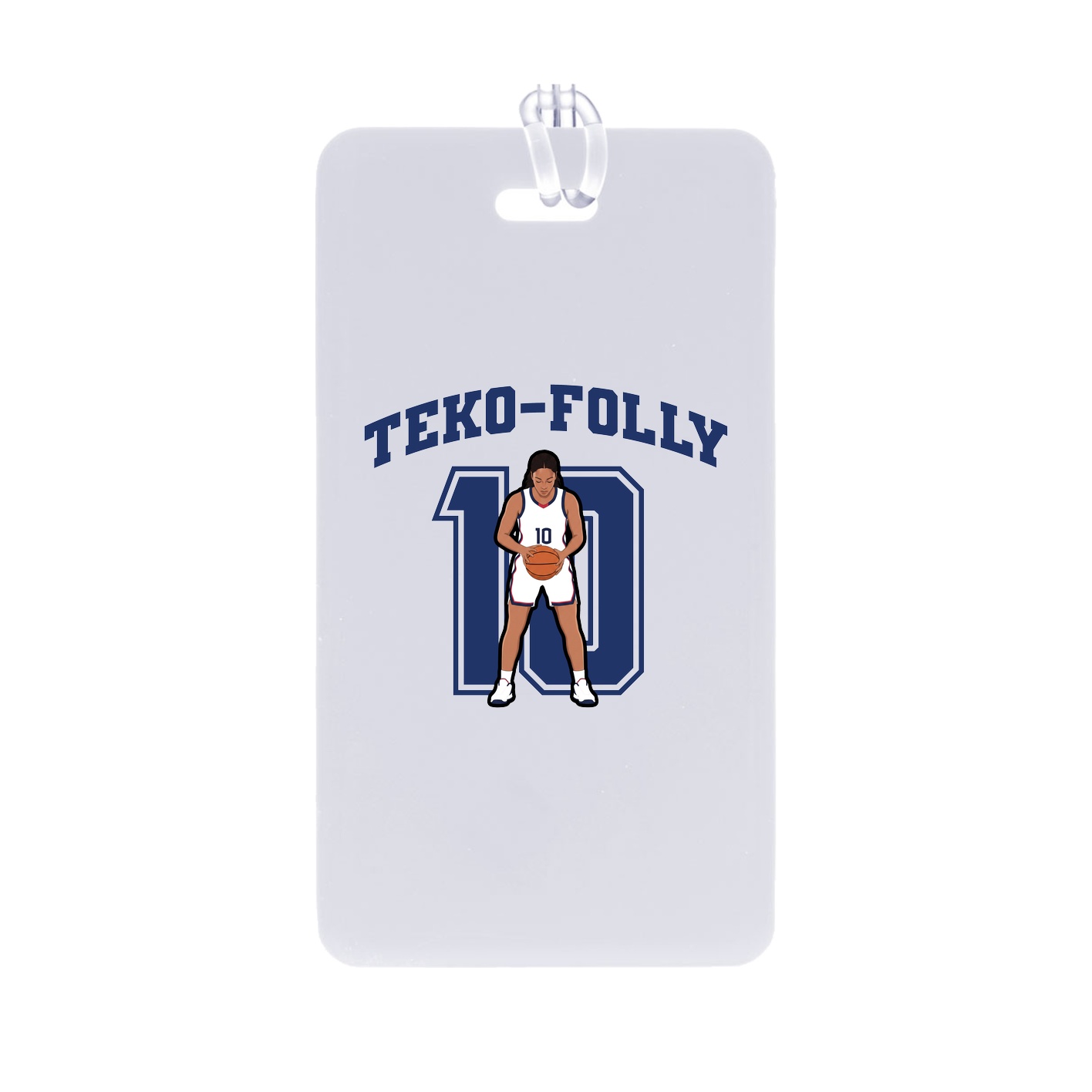 Bag Tag — Number in Classic