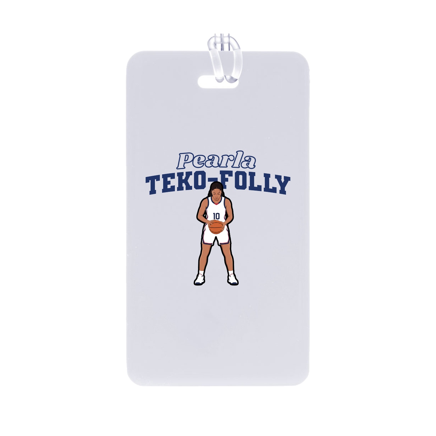 Bag Tag — Name Arch in Classic