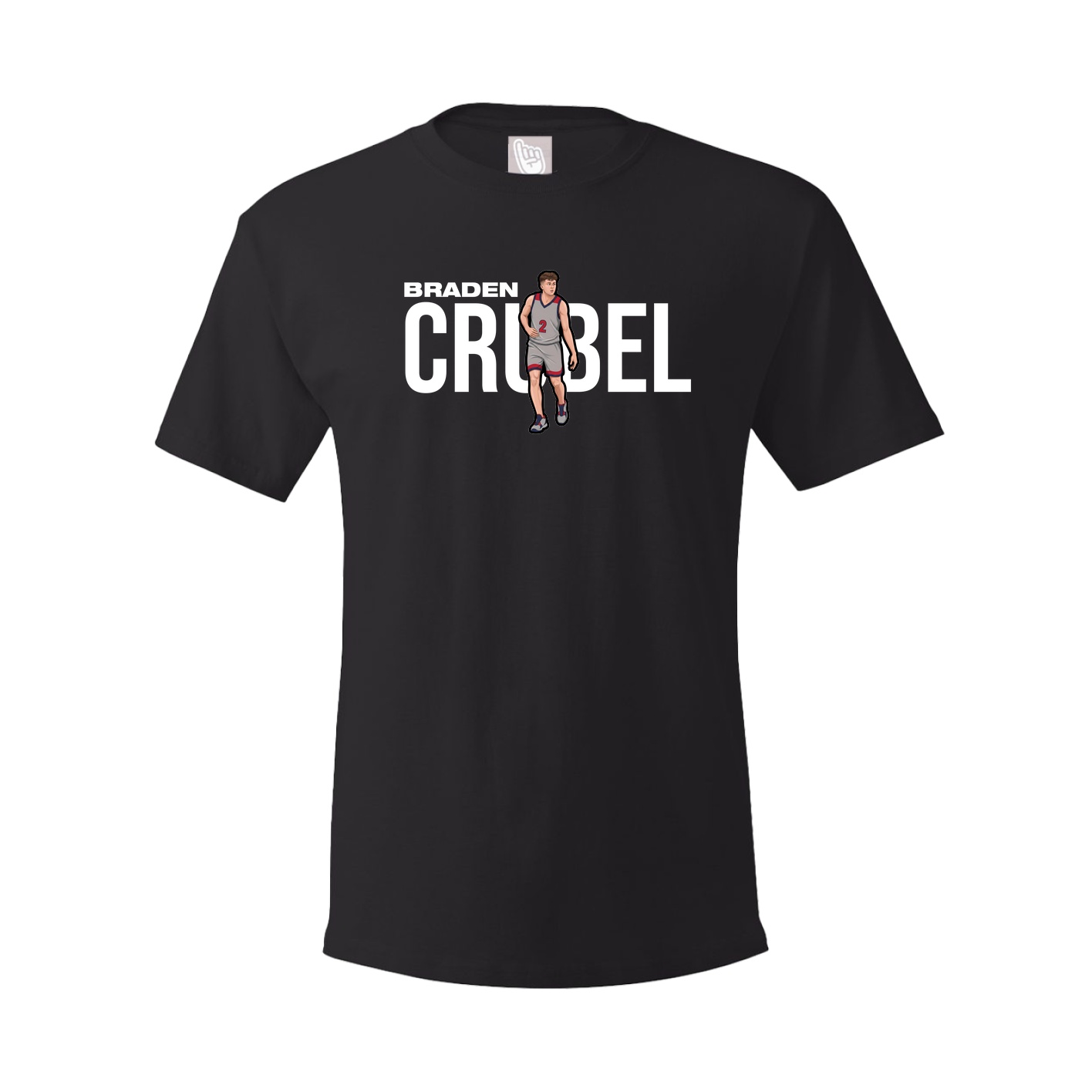 Tee — Player Name in Black