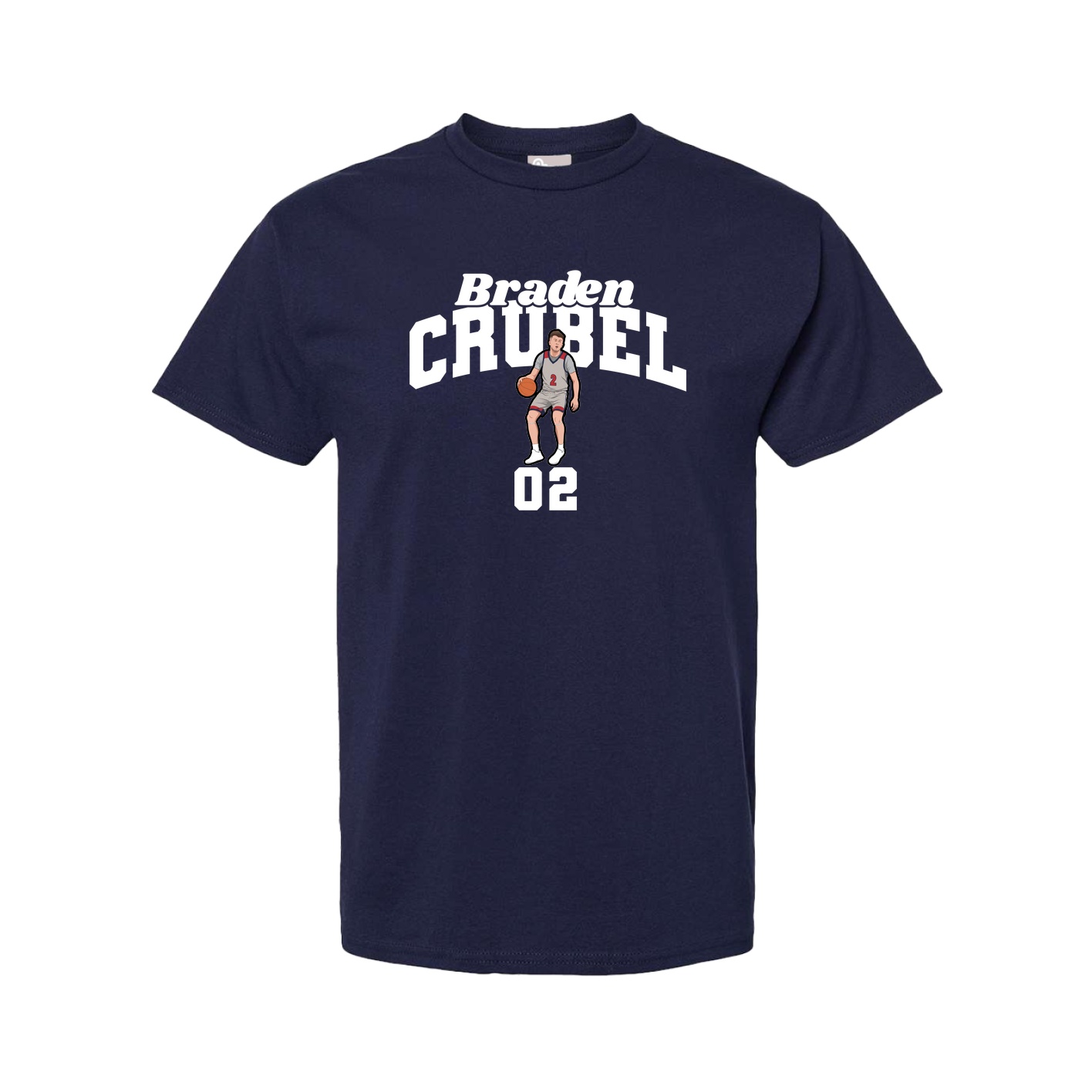 Tee — Signature Arch in Navy