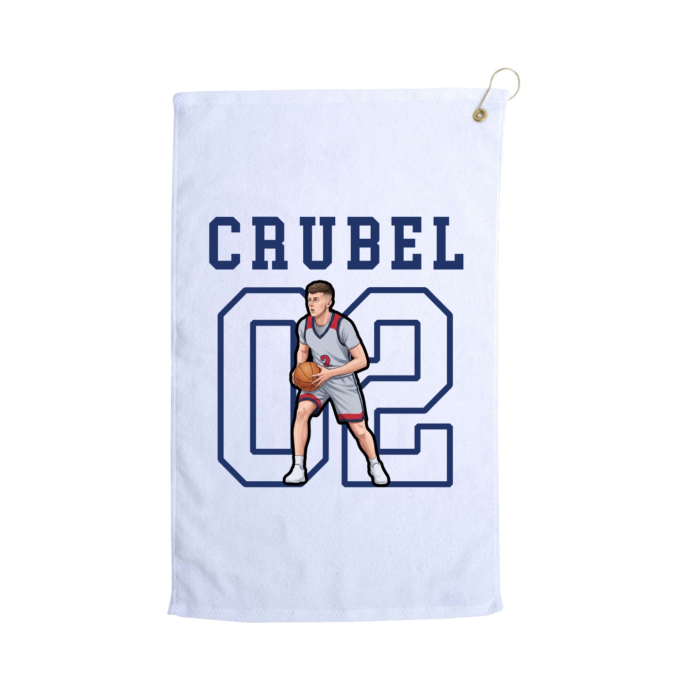 Golf Towel — Shirsey in White