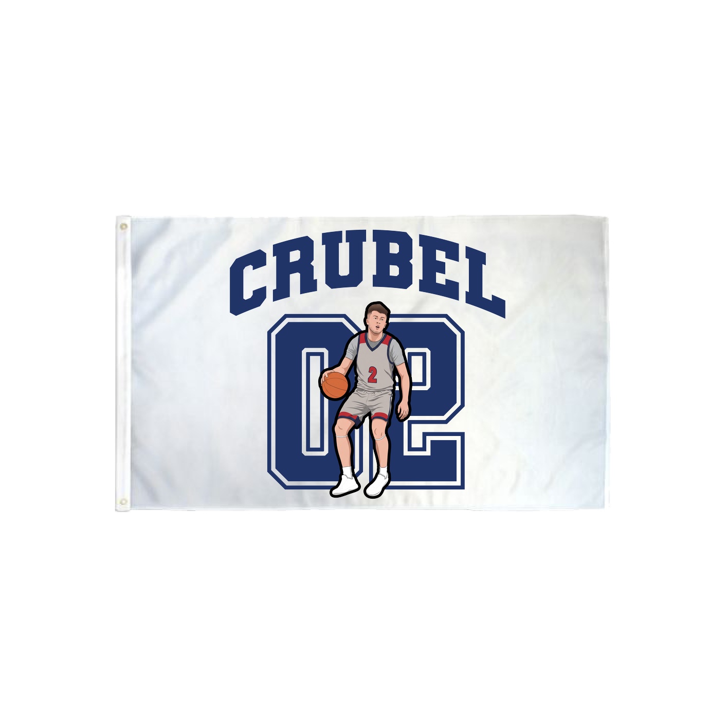 3x5 Flag — Number in Classic