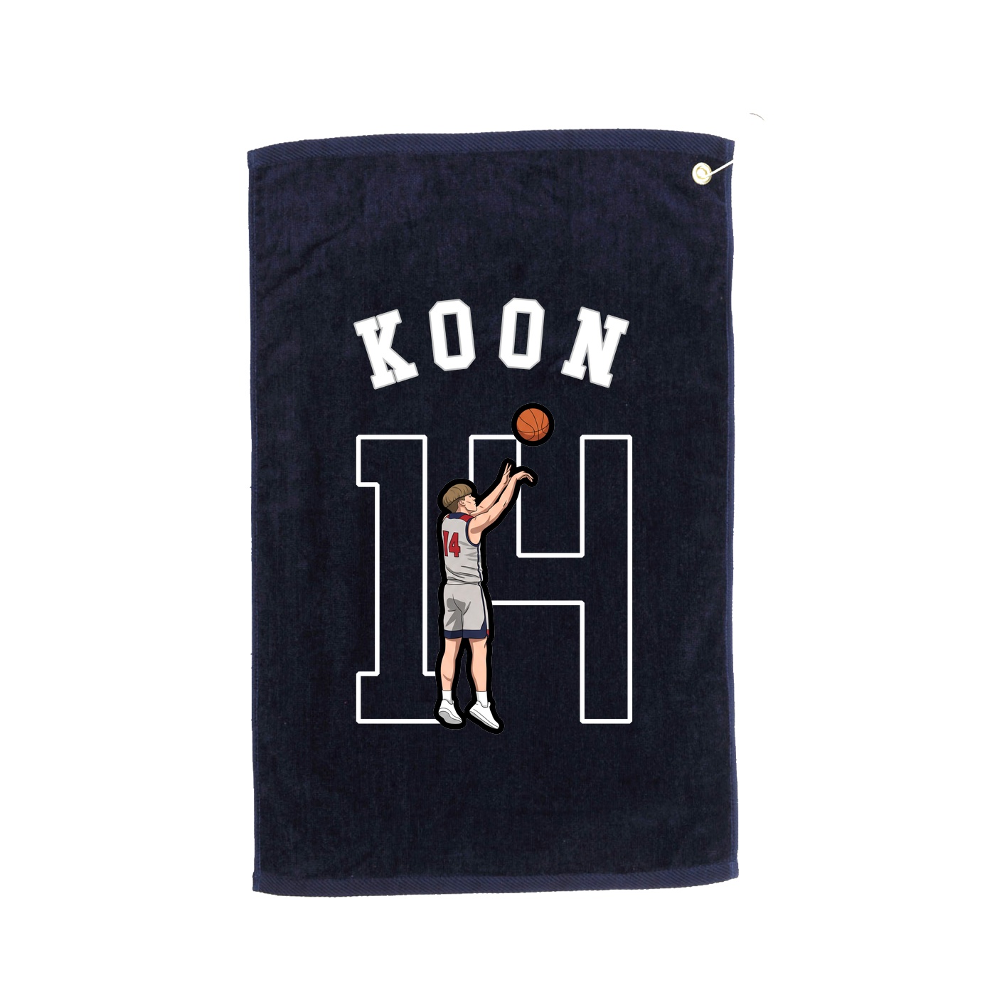 Golf Towel — Shirsey Arch in Navy