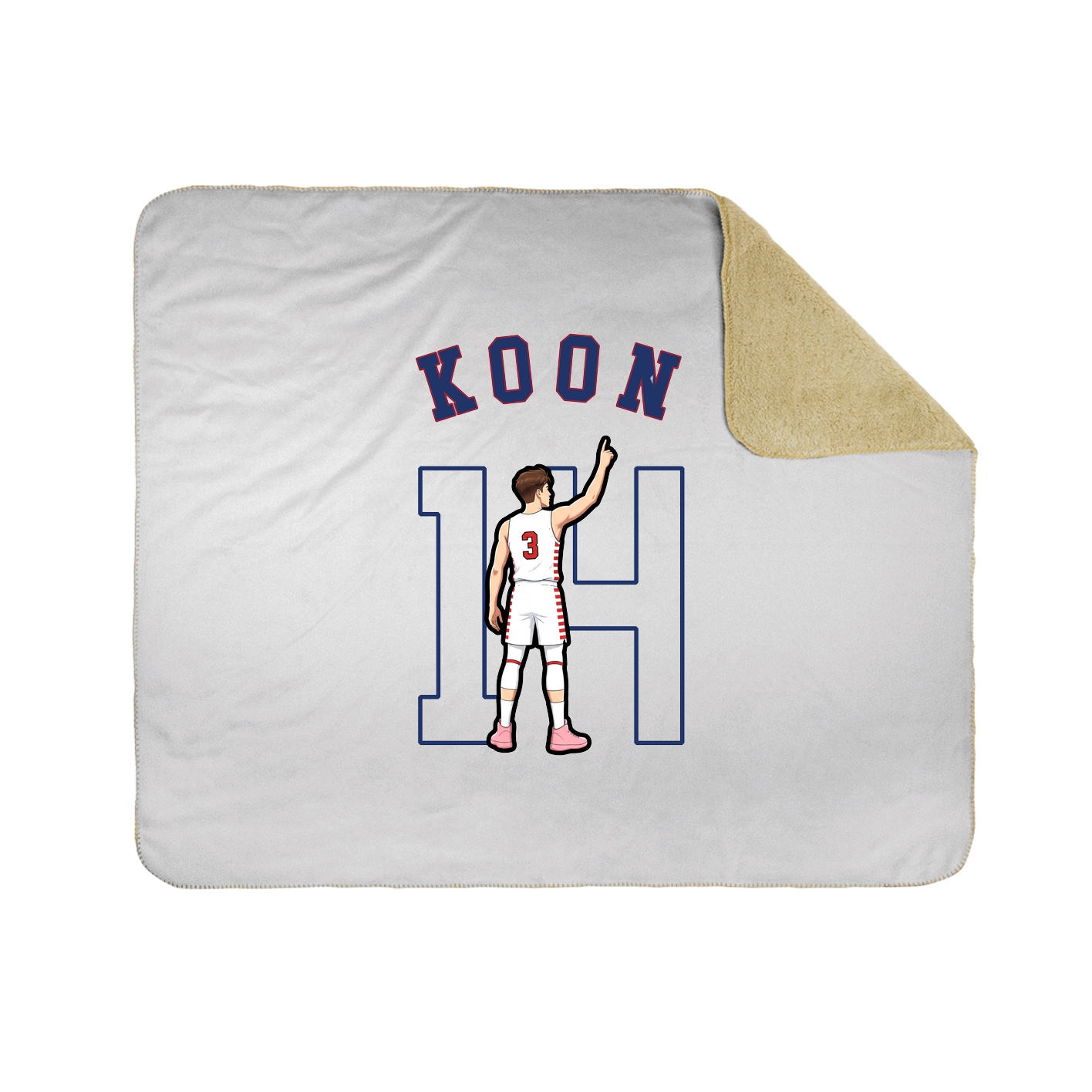 Throw Blanket — Shirsey Arch in White