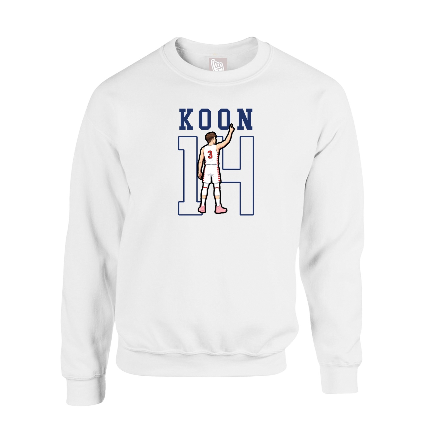 Fleece Crew — Shirsey in White