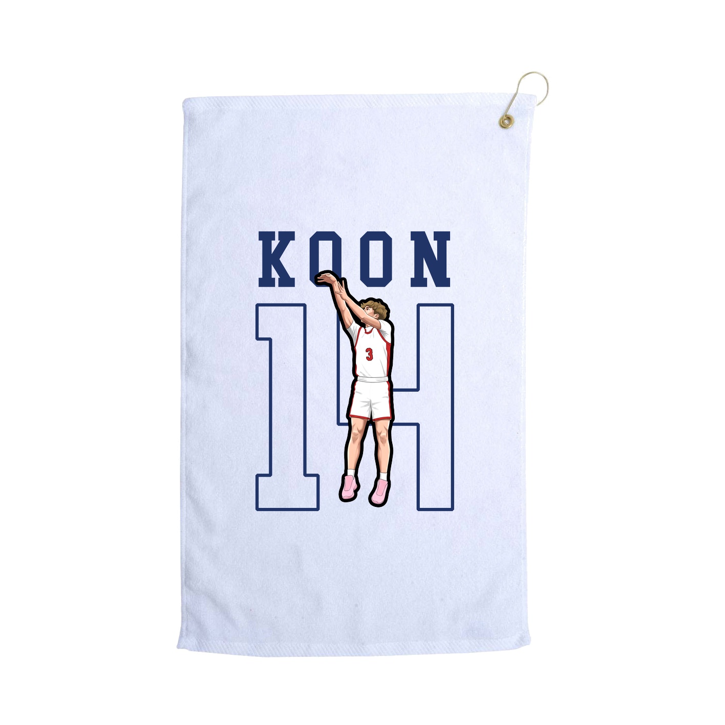 Golf Towel — Shirsey in White