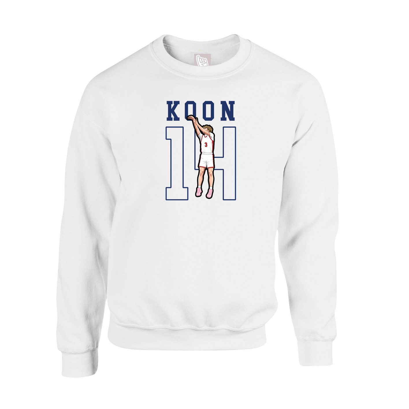 Fleece Crew — Shirsey in White