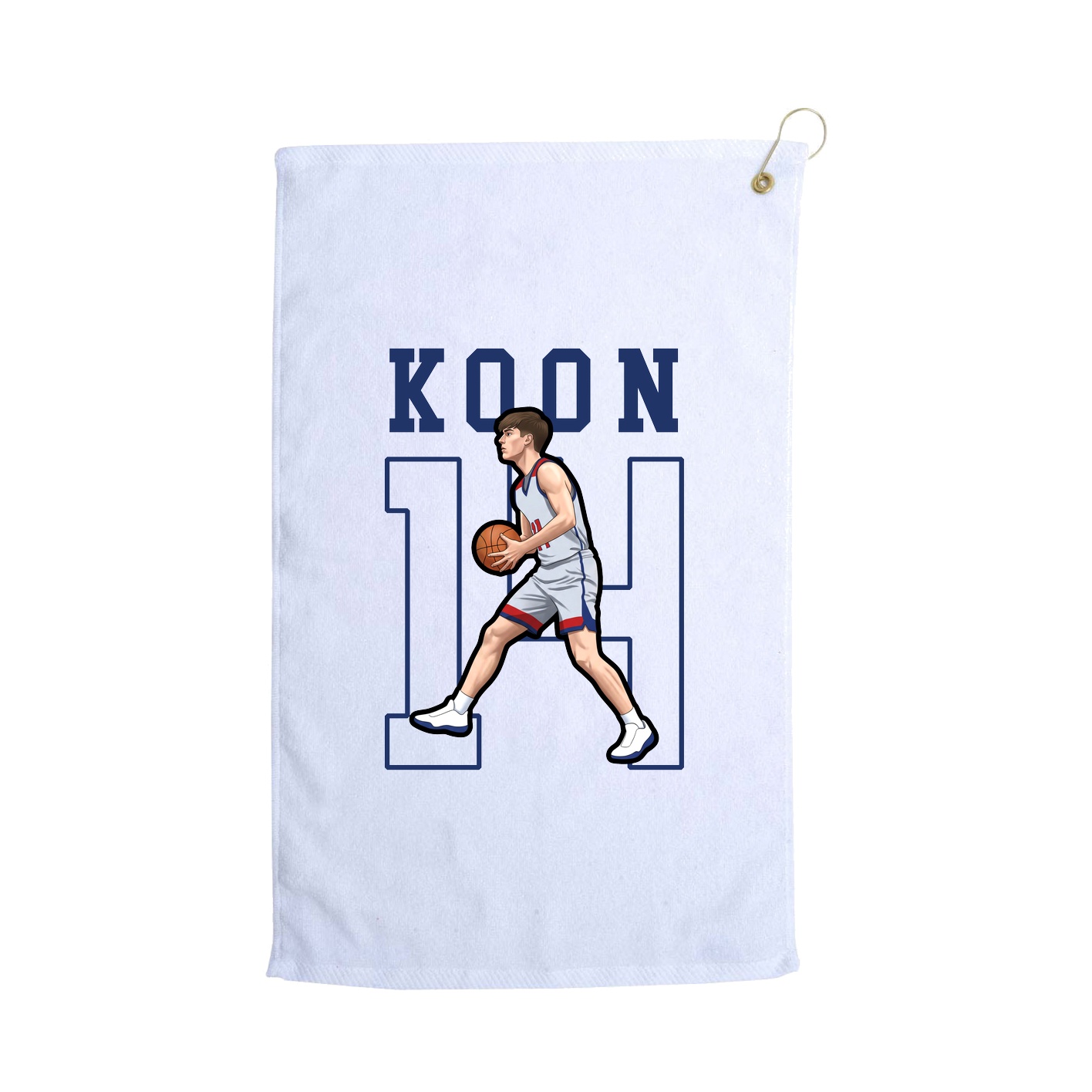 Golf Towel — Shirsey in White