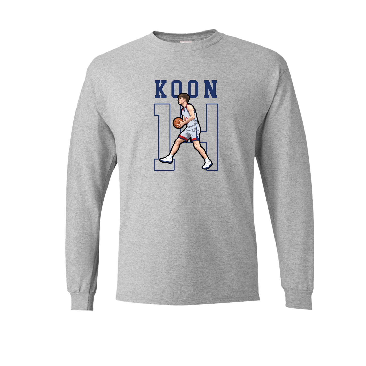 Long Sleeve Tee — Shirsey in Grey
