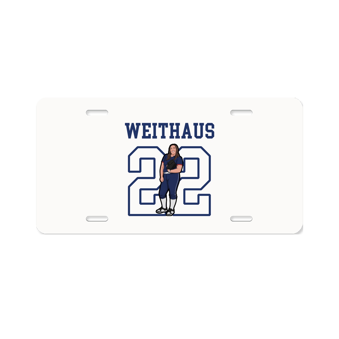 License Plate — Shirsey in Classic