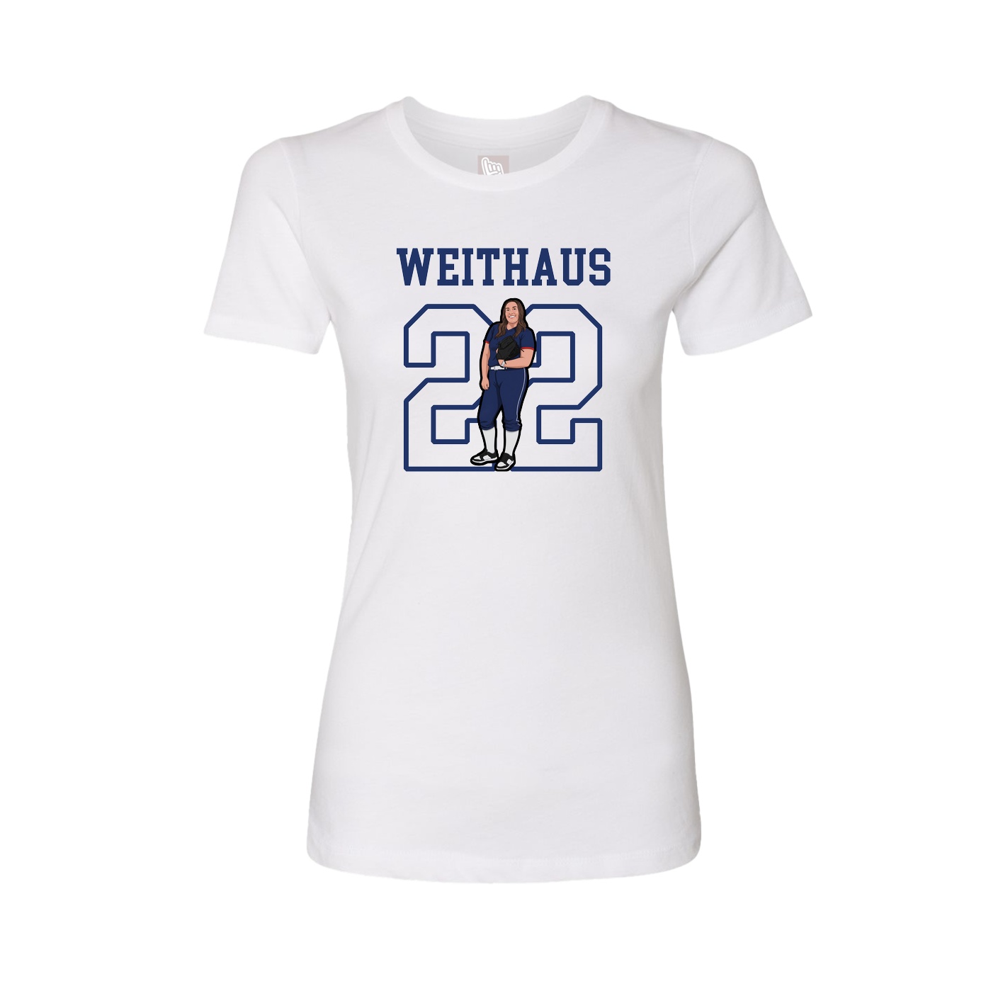 Fitted Women's Tee — Shirsey in White