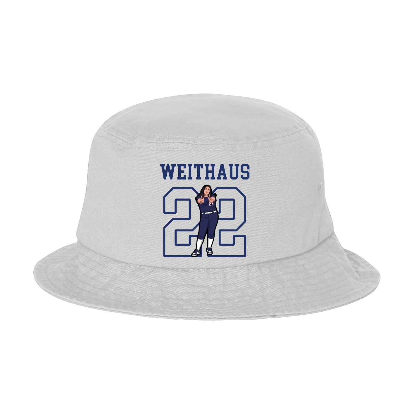Bucket Cap — Shirsey in White