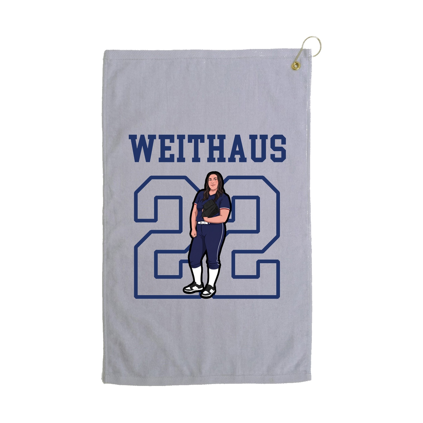 Golf Towel — Shirsey in Grey