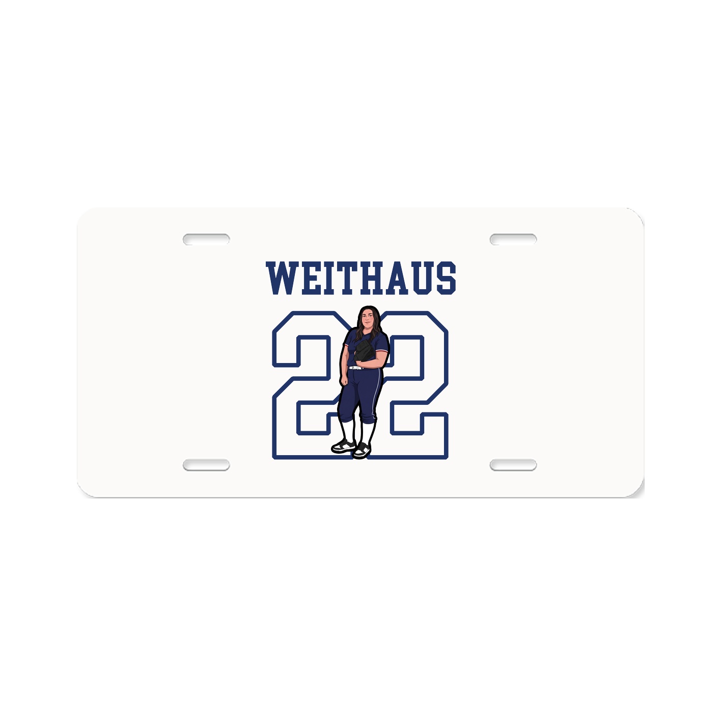 License Plate — Shirsey in Classic