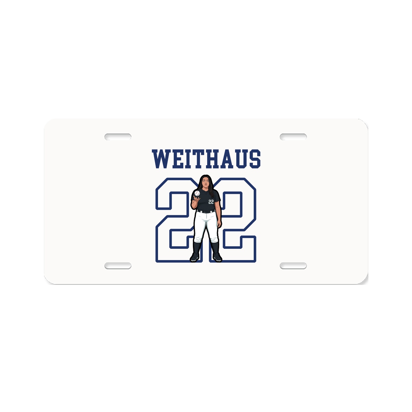 License Plate — Shirsey in Classic