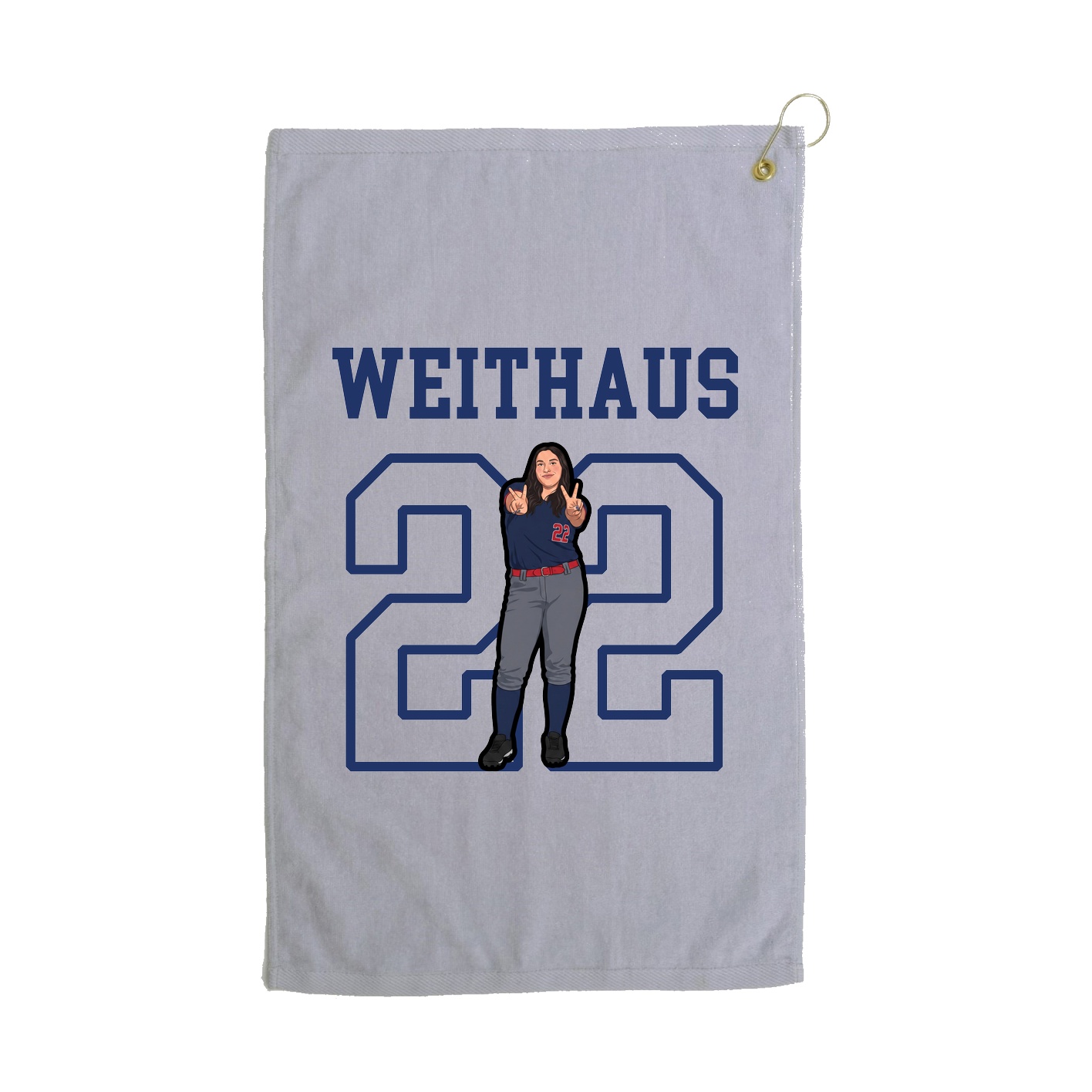Golf Towel — Shirsey in Grey